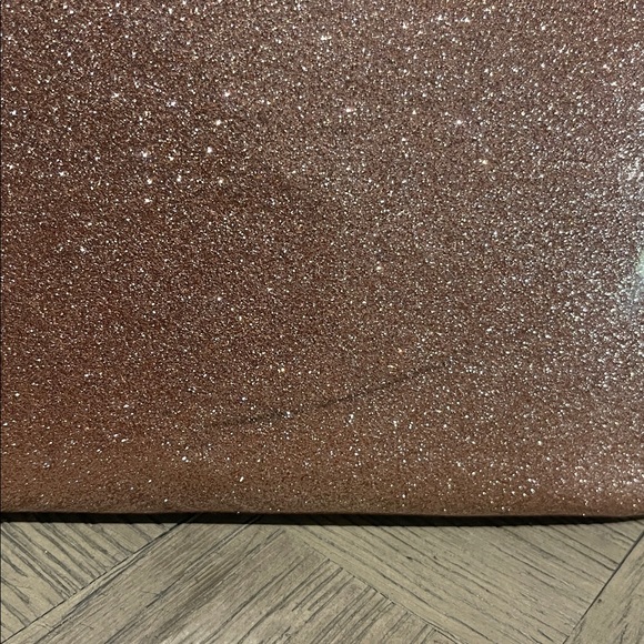 Kate Spade Wristlet, Rose Gold, Sparkles within Protected Fabric, Zip Closure - Picture 7 of 7